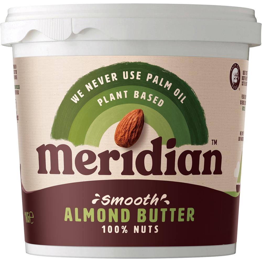 Meridian Smooth Almond Butter 100%