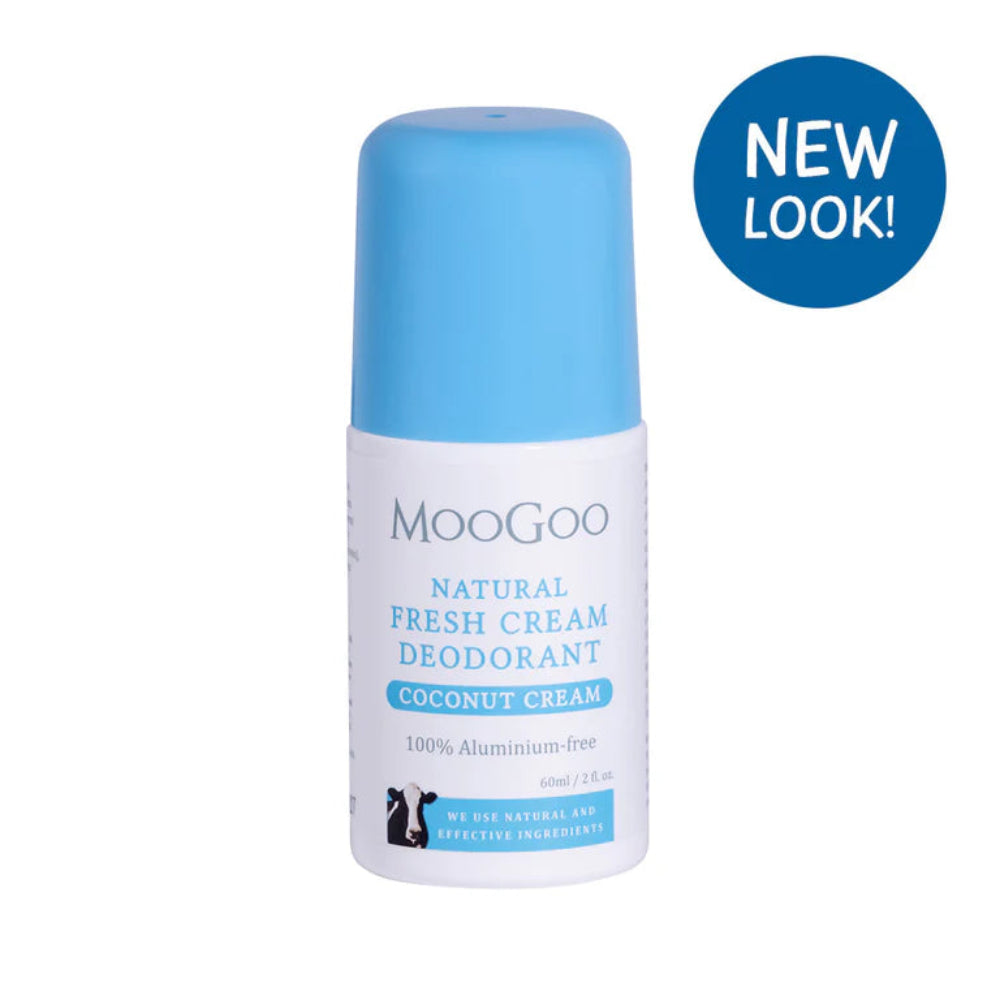 MOOGOO Natural Fresh Deodorant Coconut Cream