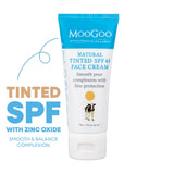 MooGoo Natural Tinted SPF 40 Face Cream 50g