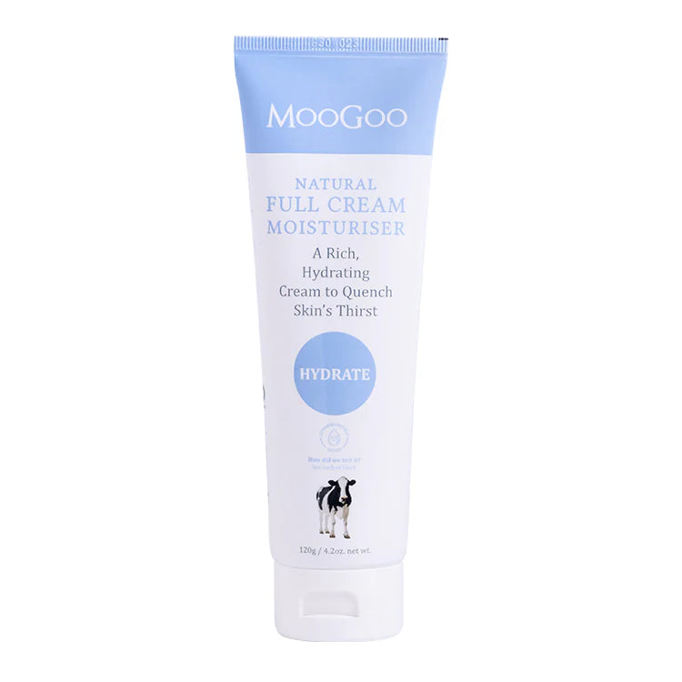 MOOGOO Natural Full Cream Moisturiser 120g