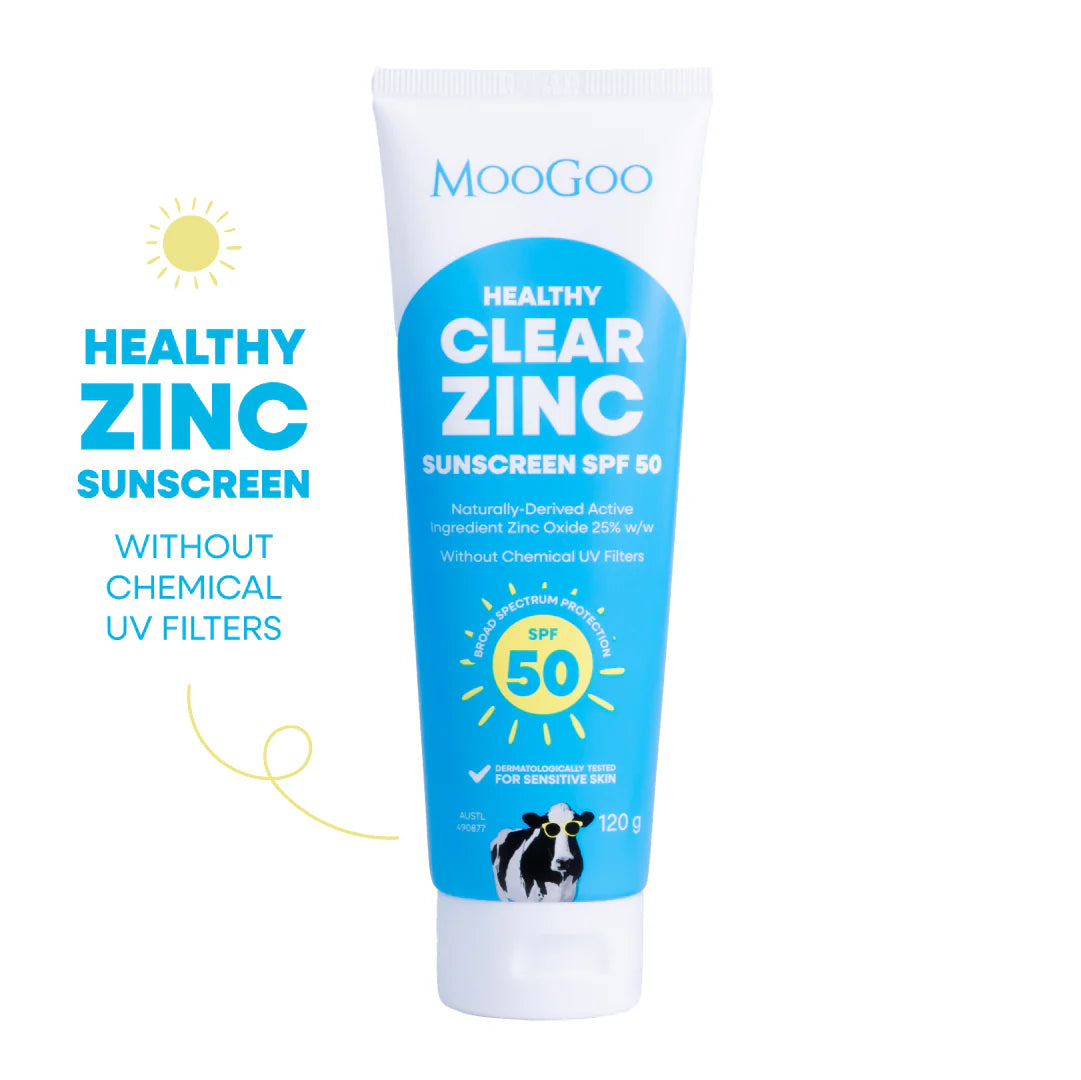 Moogoo Clear Zinc Sunscreen SPF 50