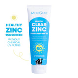 MooGoo Healthy Clear Zinc Sunscreen SPF 50 120g