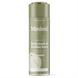 Miniml Indulgent Coconut Bodywash & Bubble Bath 400ml