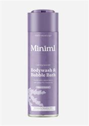 Miniml Calming Lavender Bodywash & Bubble Bath 400ml