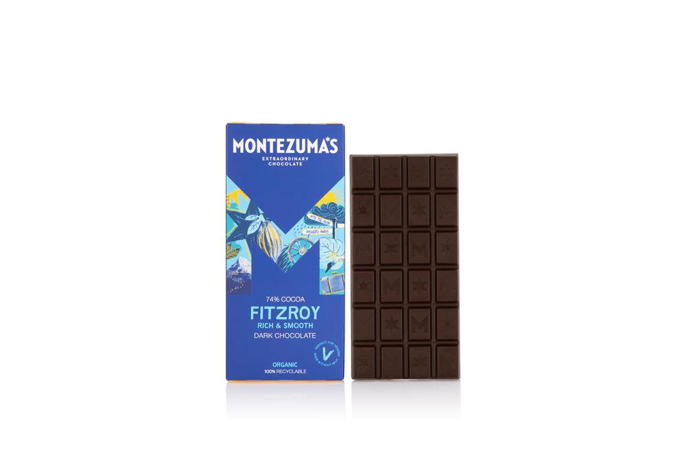 Montezumas Chocolate FitzRoy 74% Dark Organic