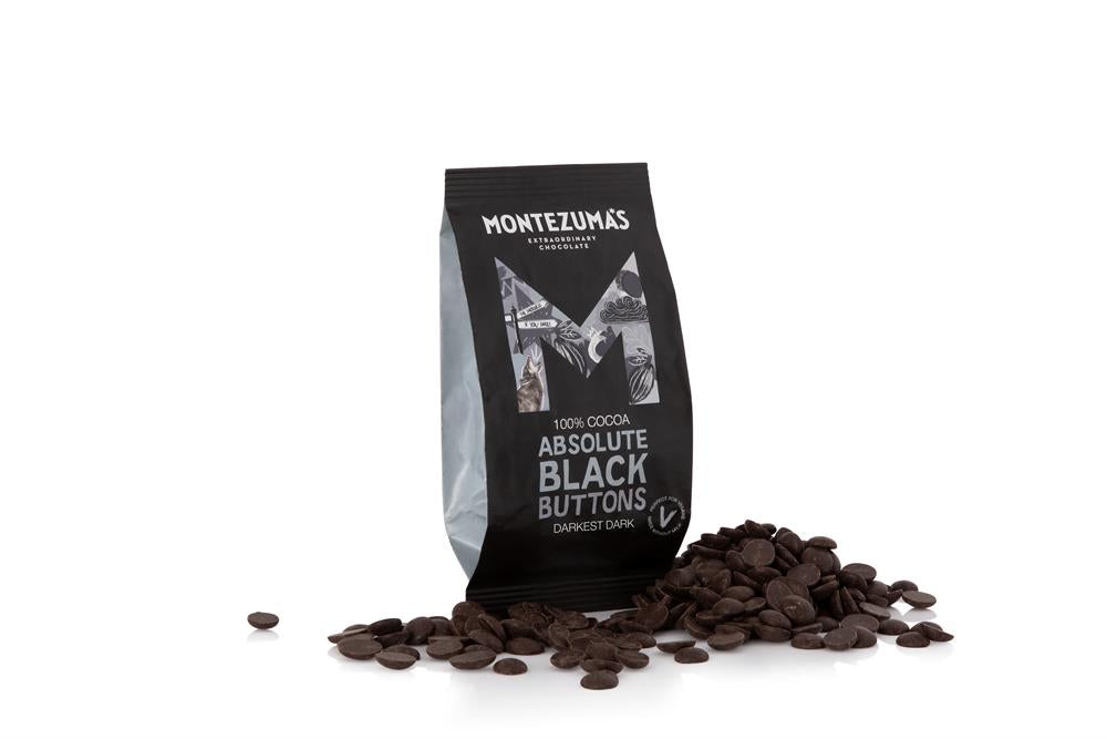 Montezuma's Absolute Black 100% Cocoa Buttons