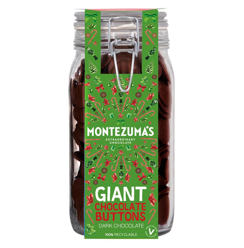 Montezumas Chocolate Giant Dark Buttons