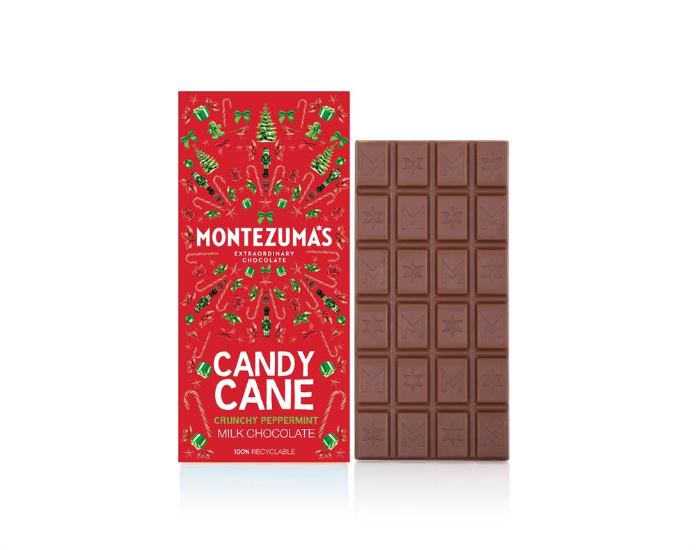 Montezumas Chocolate Candy Cane Bar