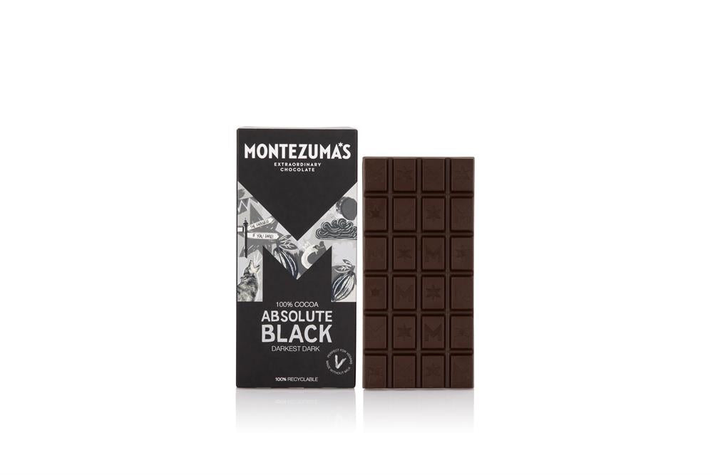 Montezuma's Dark Chocolate Absolute Black 100% Cocoa