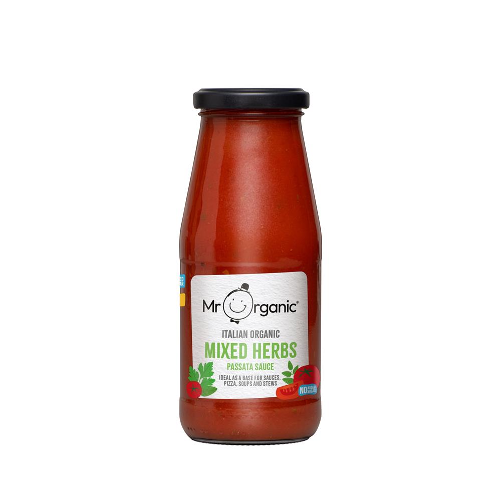 Mr Organic Mixed Herbs Passata Sauce