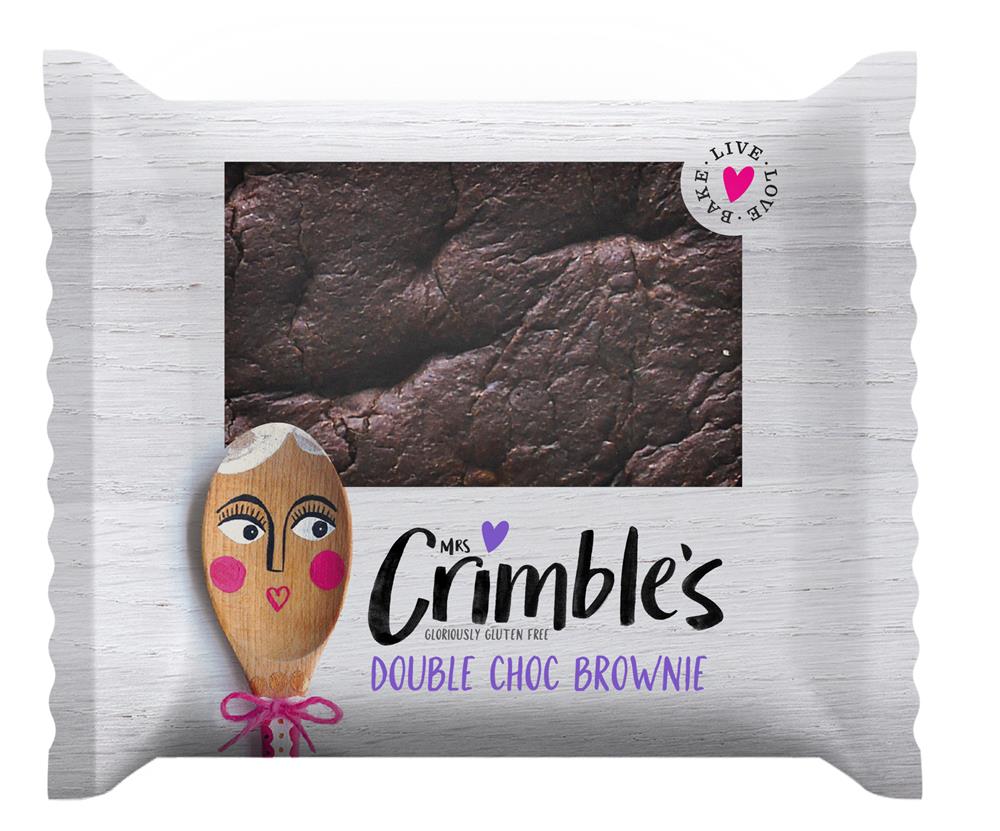 Mrs Crimble's Individual Double Choc Brownie 58g