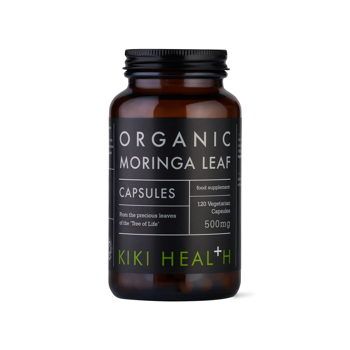 KIKI Health Organic Moringa Leaf 120 Vegicaps