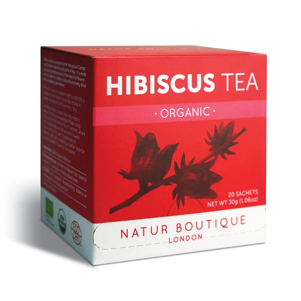 Natur Boutique Organic Hibiscus Tea 20 Sachet