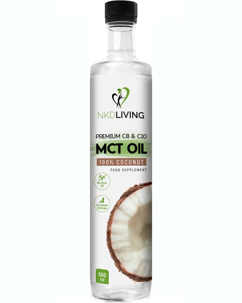 NKD Living 100% Coconut MCT Oil (60/40)