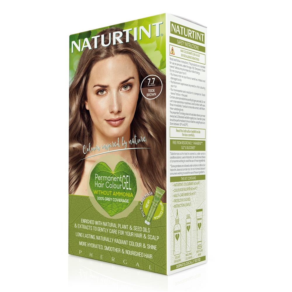 Naturtint Permanent Hair Colourant Teide Brown 7.7 170ml