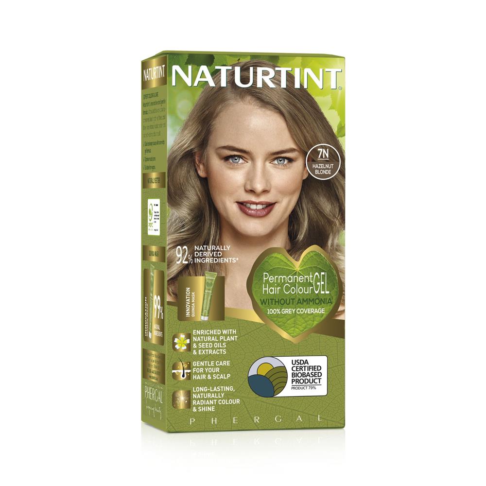 Naturtint Permanent Hair Colourant Hazelnut Blonde 7N 170ml