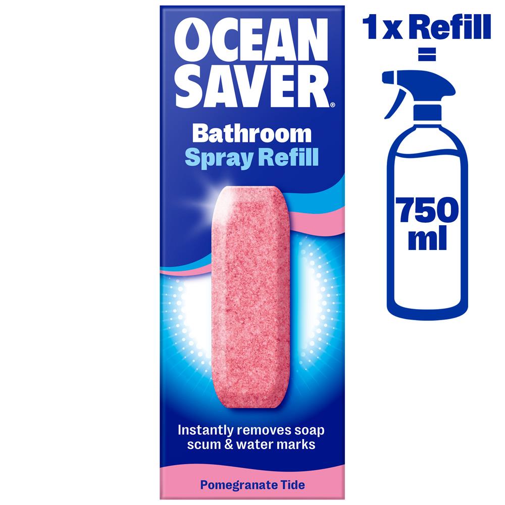 OceanSaver EcoDrop Refill - Bathroom Cleaner (Pomegranate Tide)