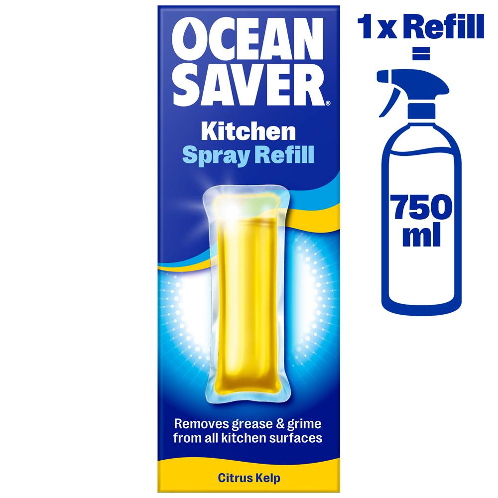 OceanSaver EcoDrop Refill - Kitchen Degreaser (Citrus Kelp)