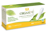 Organyc Complete Protection Regular Tampons 16 Pack