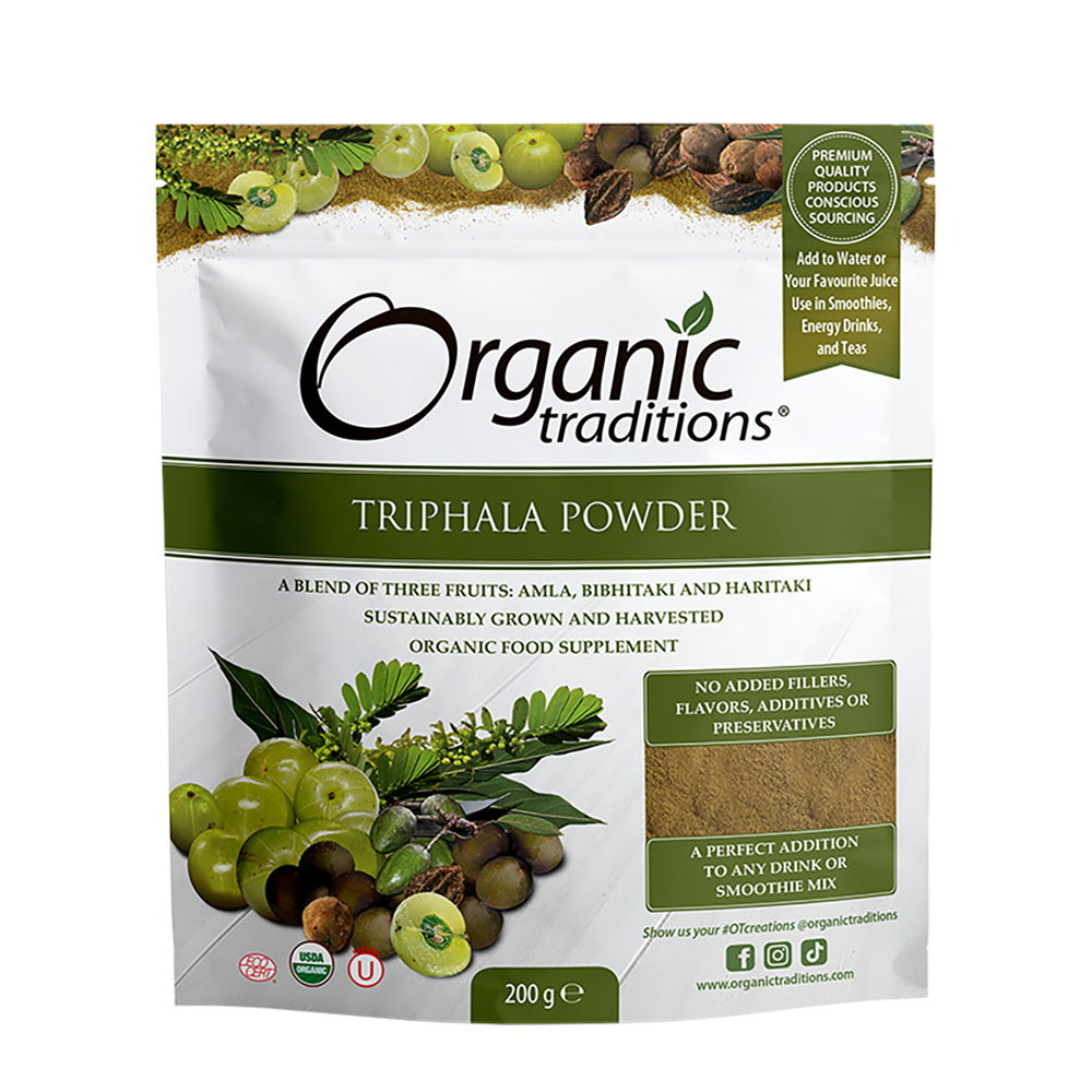 Organic Traditions Organic Triphala Powder