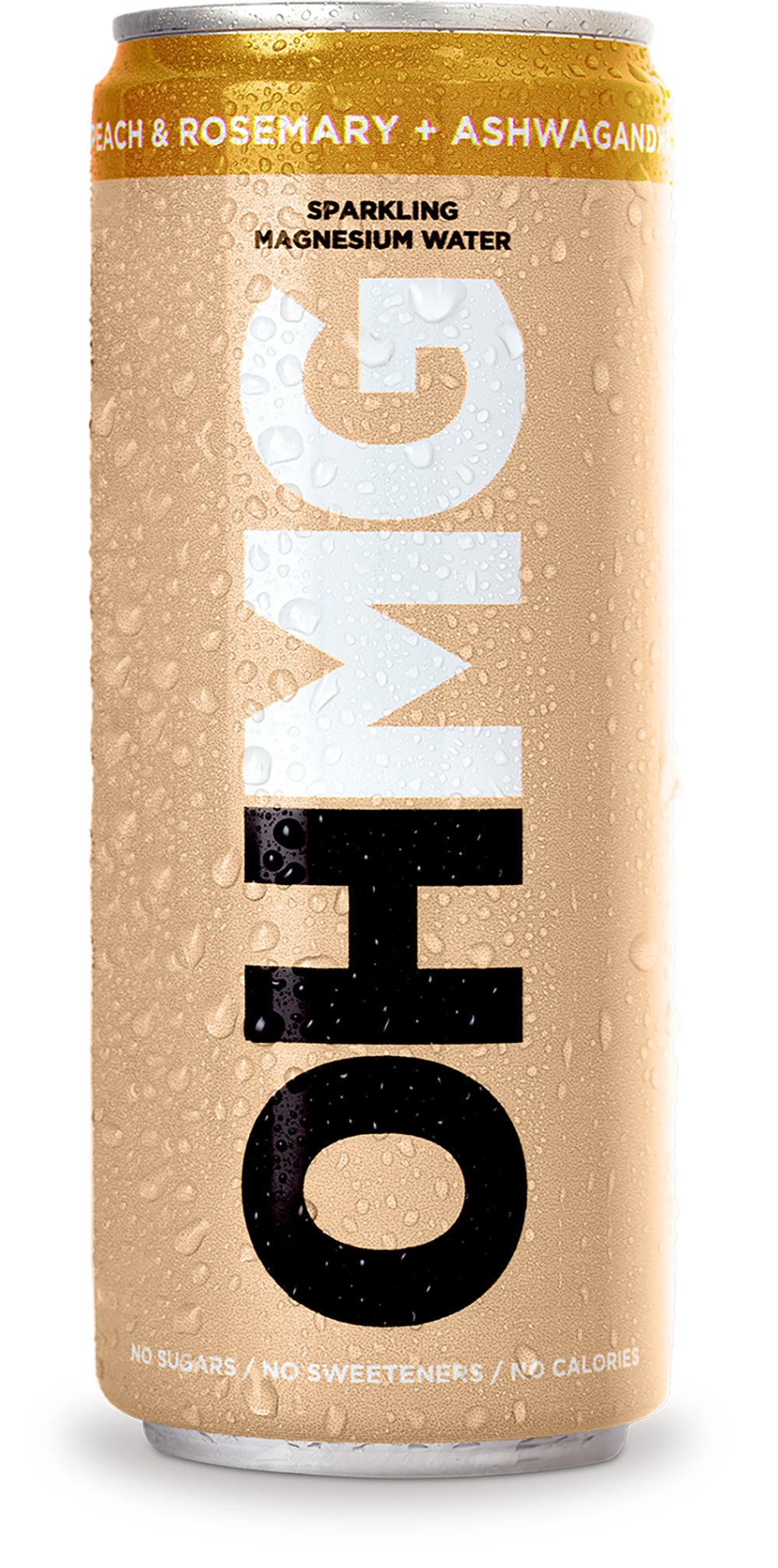 OHMG Peach & Rosemary Ashwagandha Sparkling Water