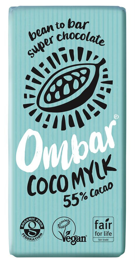 Ombar Coco M'lk 55% Cacao Chocolate 70g