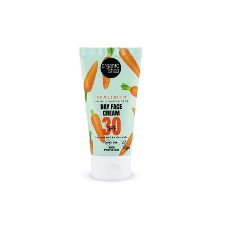 Organic Shop Sunscreen Day Face Cream SPF 30 50ml