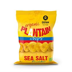 OXFAM FAIR TRADE - ORGANIC Plantain Chips Salt