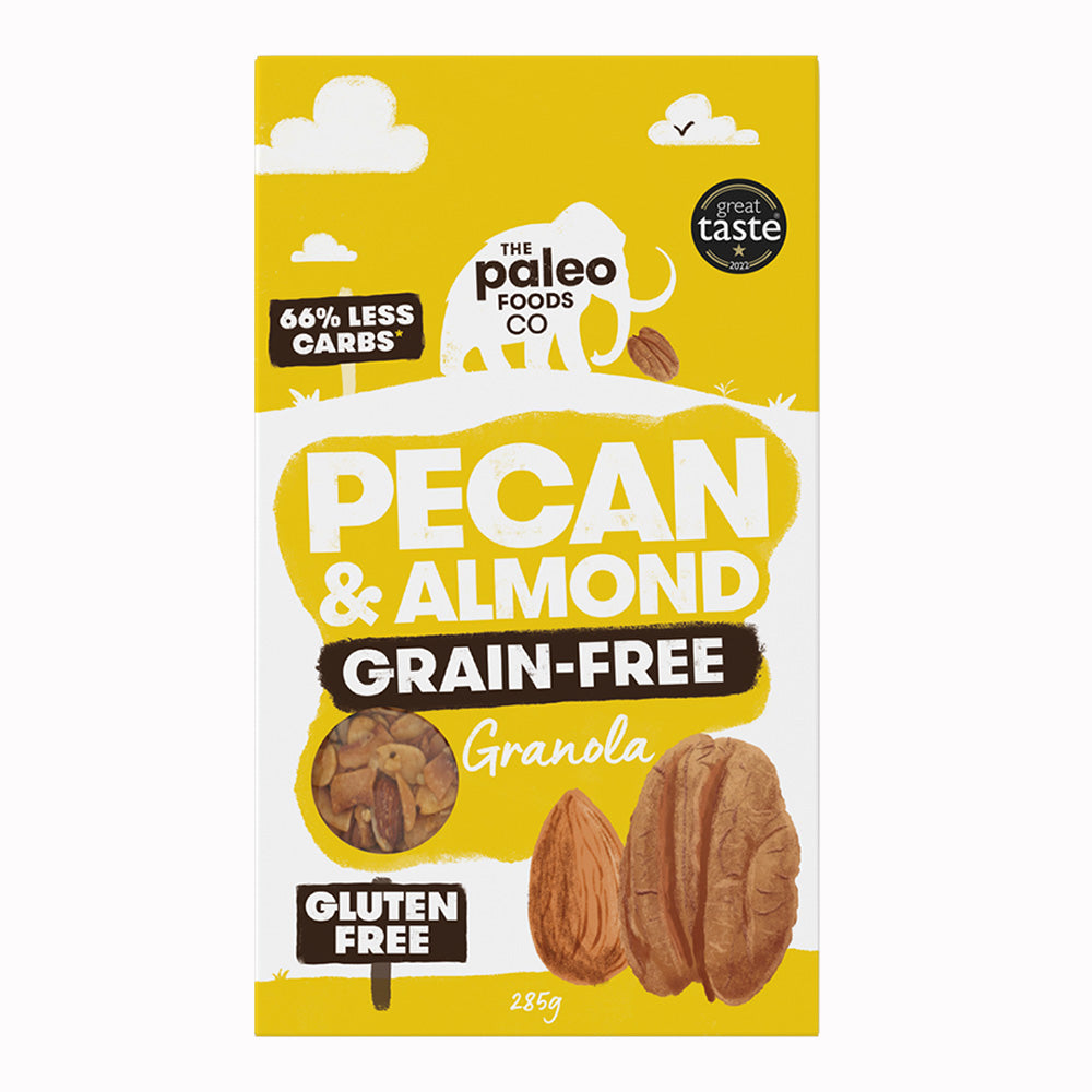 The Paleo Foods Co Pecan & Almond Grain-Free Granola