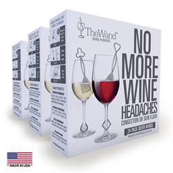 PureWine The Wand 48-Pack Wine Purifier