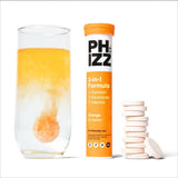 Phizz Daily 3-in-1 Hydration Electrolytes Vitamins Orange 20 Tablets