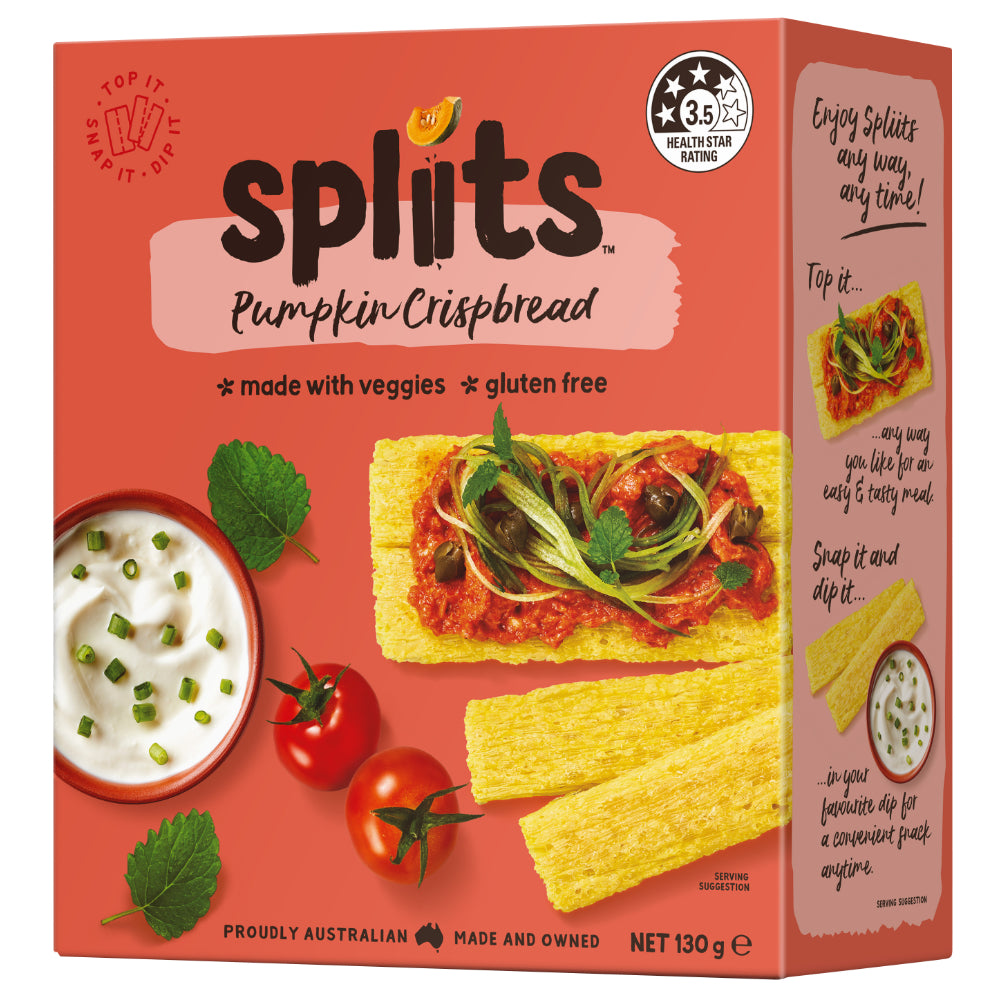 Spliits Pumpkin Crispbread