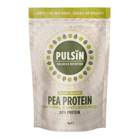 Pulsin Pea Protein Isolate Powder Unsweetened