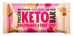 Pulsin Raspberry Choc Chip Keto Bar