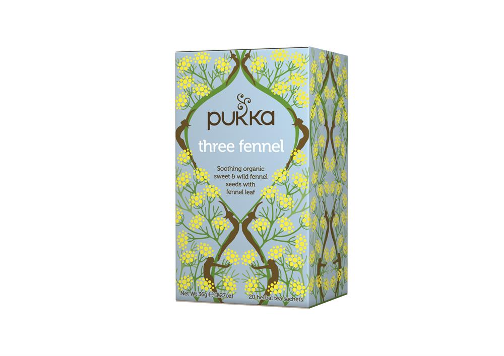 Pukka Herbs Three Fennel Tea 20 Sachet