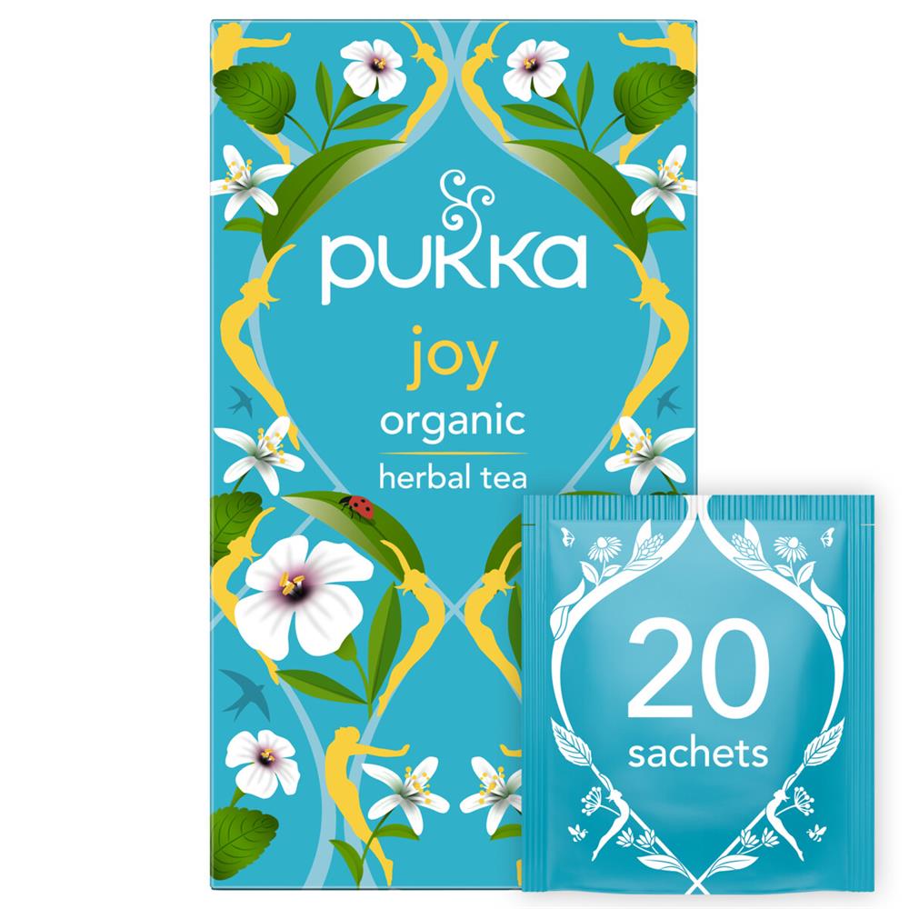 Pukka Herbs Joy Org Herbal Tea 20 sachets