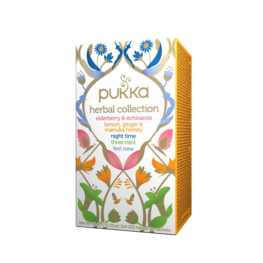 Pukka Herbs Herbal Collection 20 organic tea sachets