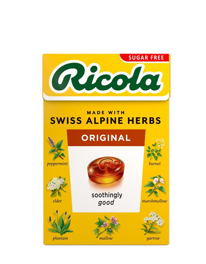 Ricola The Original Sugar Free Box with Stevia