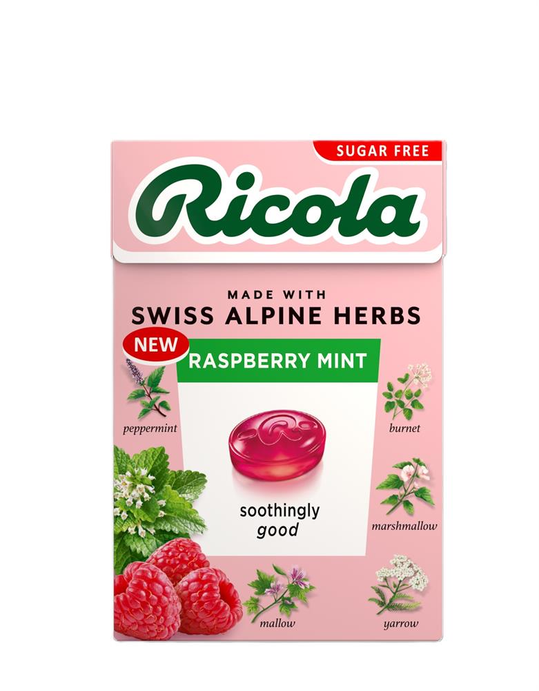 Ricola Raspberry Mint Box Sugar Free