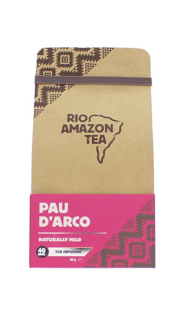 Rio Amazon Pau d'Arco (Lapacho) 2,000mg 40 Teabags