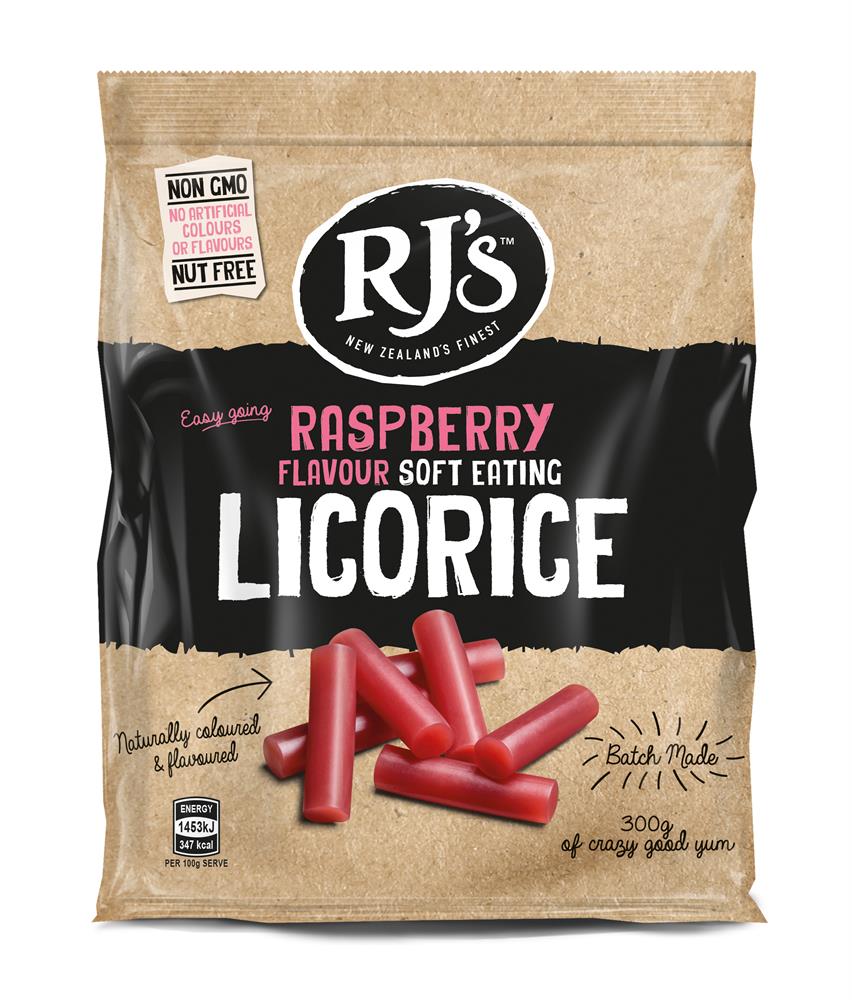 RJ's Soft Eating Raspberry Licorice