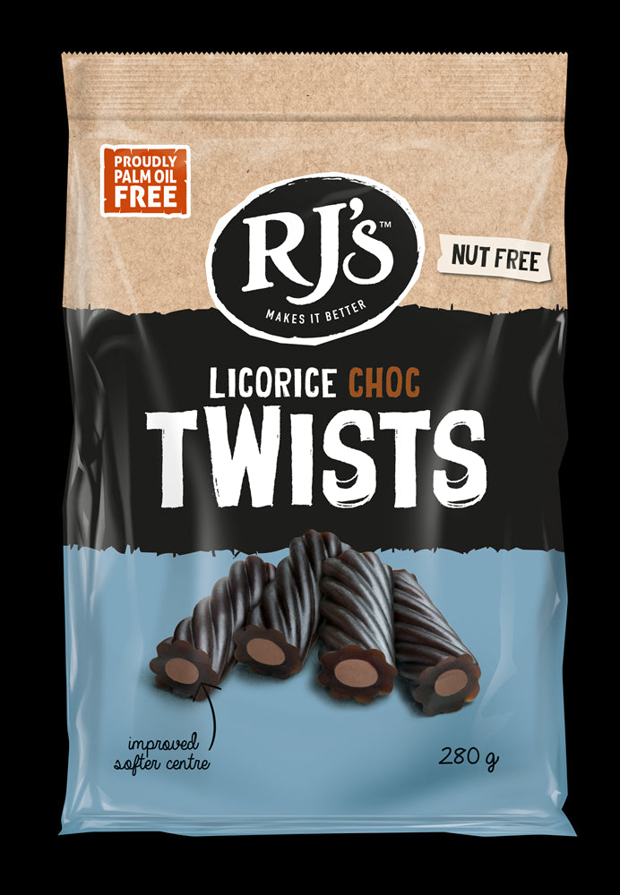 RJ Licorice Choc Twists