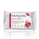 Rawganic PureCleansing Organic Cotton Facial Wipes 25 Wipes