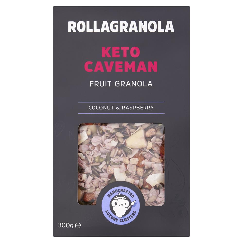 Rollagranola Keto Caveman Fruit Granola