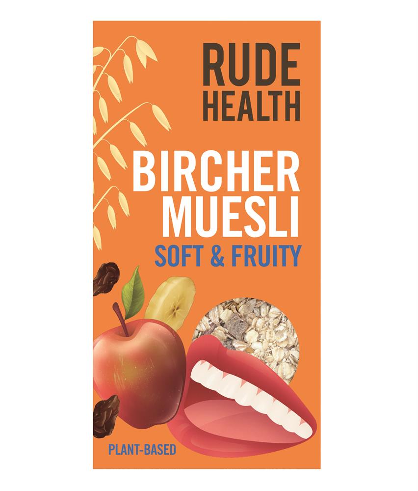 Rude Health Bircher Muesli - Soft & Fruity