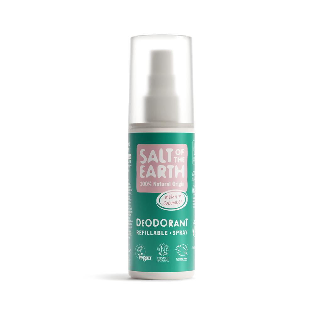 Salt Of the Earth Pure Aura Melon & Cucumber Natural Deodorant Spray