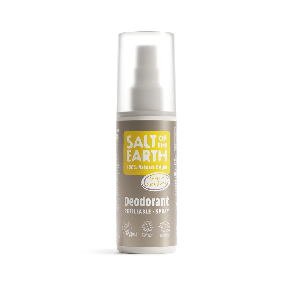 Salt Of the Earth Amber & Sandalwood Deodorant Spray