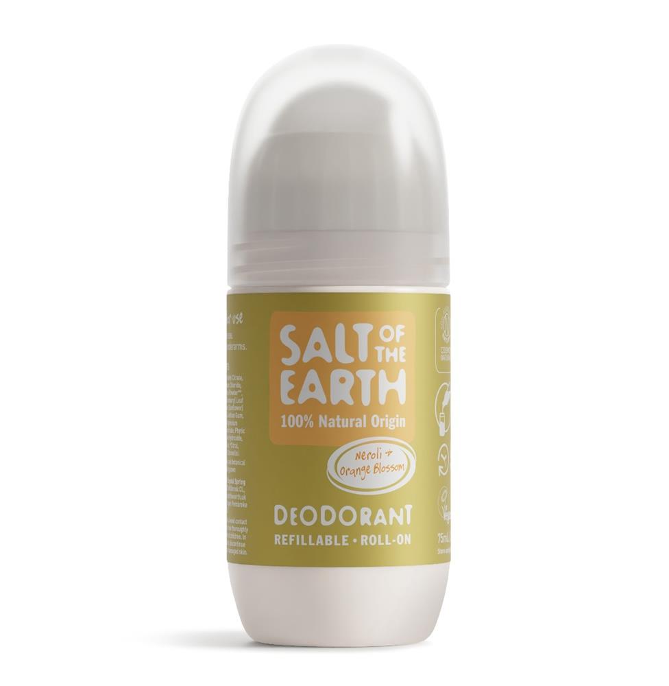 Salt of the Earth Neroli & Orange Blossom Refillable Roll-On Deodorant 75ml
