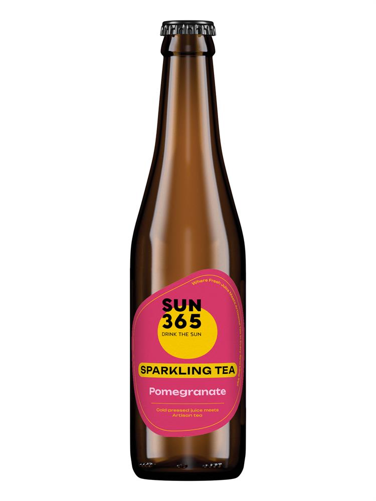 SUN365 Sparkling Tea Pomegranate – Natural Health Options