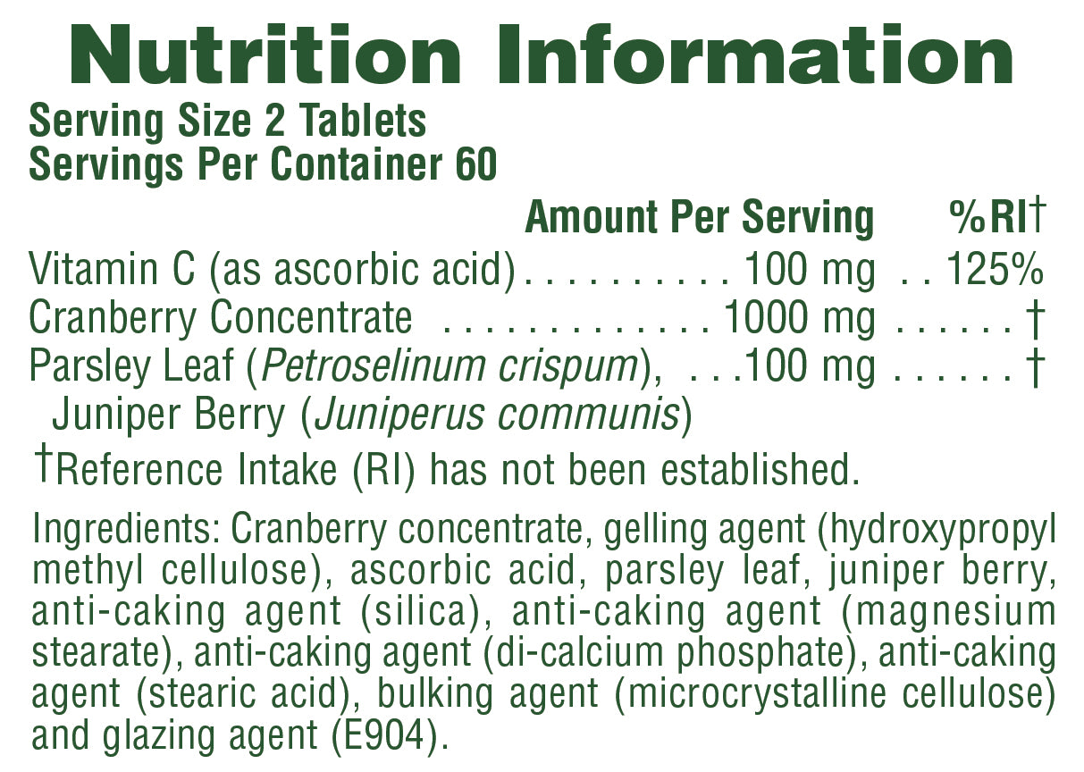 Natures Plus ULTRA CRANBERRY 1000mg Sustained Release Tablets